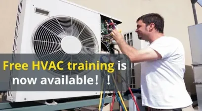 HVAC training: Invest in your future, start here, no startup capital required!