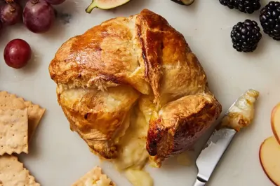 Baked Brie in Puff Pastry